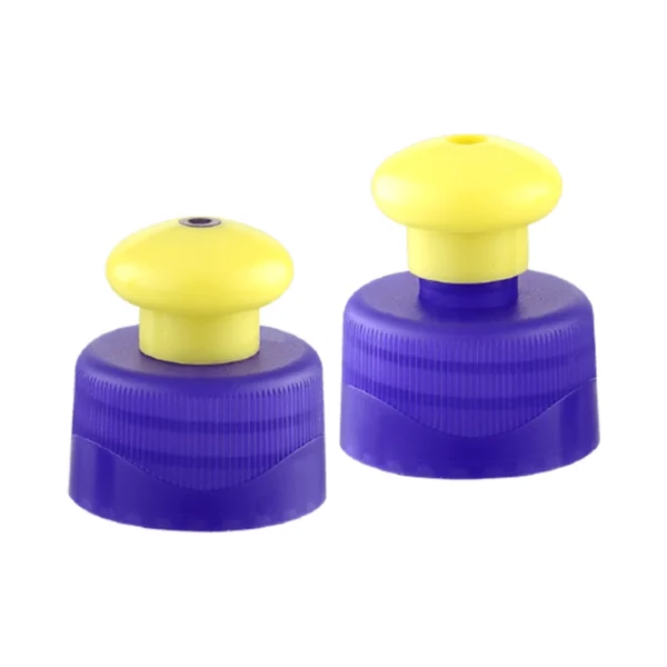 Push-pull-Verschluss-Yellow-&-Purple-PW-642810