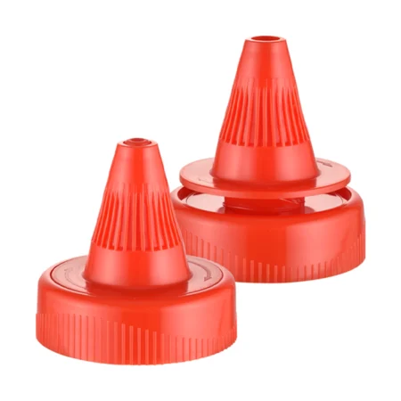 Push pull cap Yellow & Red PW-643807S