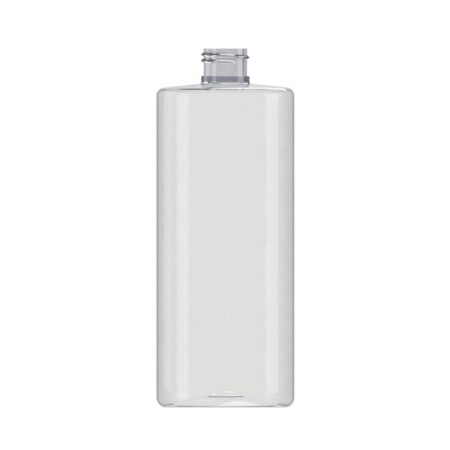 flaske-i-pet-materiale-til-kosmetik-transparent 500ml PW-403111