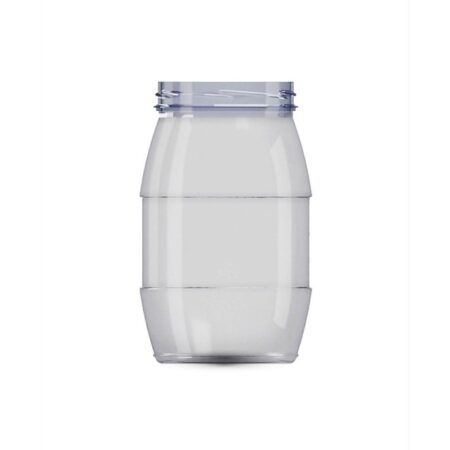 PET-burk för kosmetika transparent 900ml PW-404120