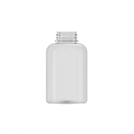 PET-burk för kosmetika transparent 400ml PW-404525