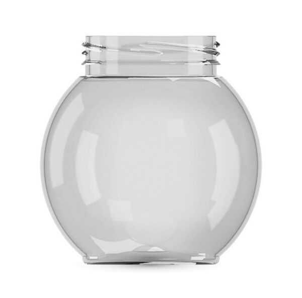 Transparent-krukke-i-pet-materiale-til-kosmetik 500ml PW-404800