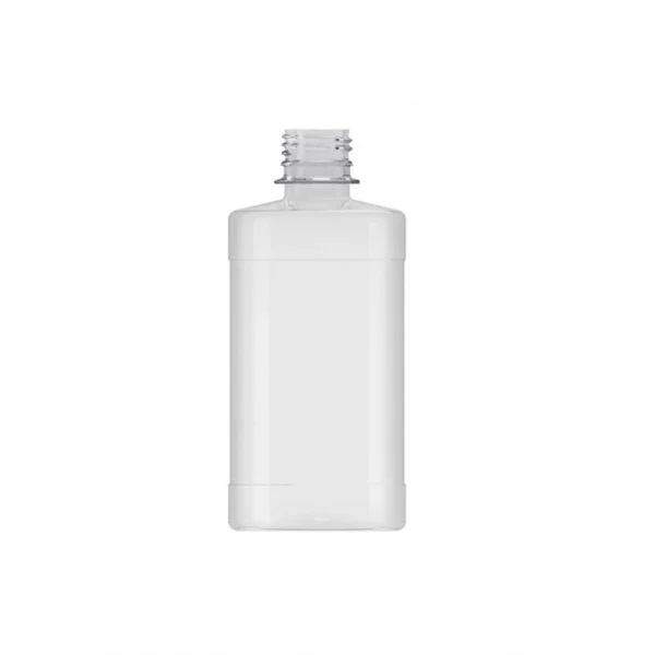 Flaske i pet til hygiejne produkter transparent 400ml