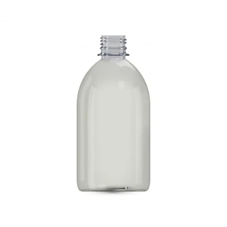 Flaske-i-pet-til-kosmetik-transparent 500ml