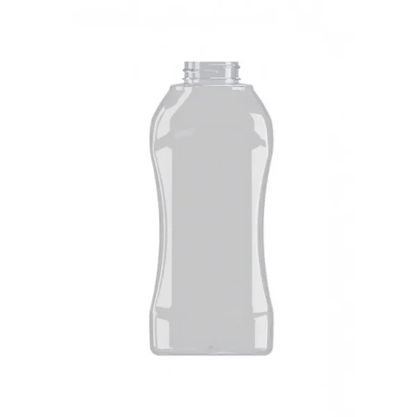 Flaske i pet til hygiejne produkter transparent 500ml