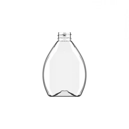 PET-Flasche-für-Kosmetik transparent 400ml